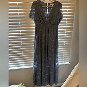 Baltic Born Evelyn Smocked Maxi Dress NWT